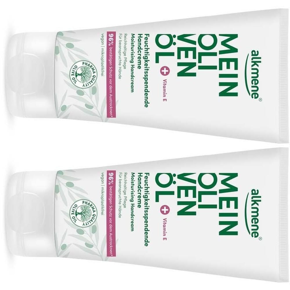 Alkmene Mein Olivenöl Feuchtigkeit Handcreme 2x 2x75 ml Creme