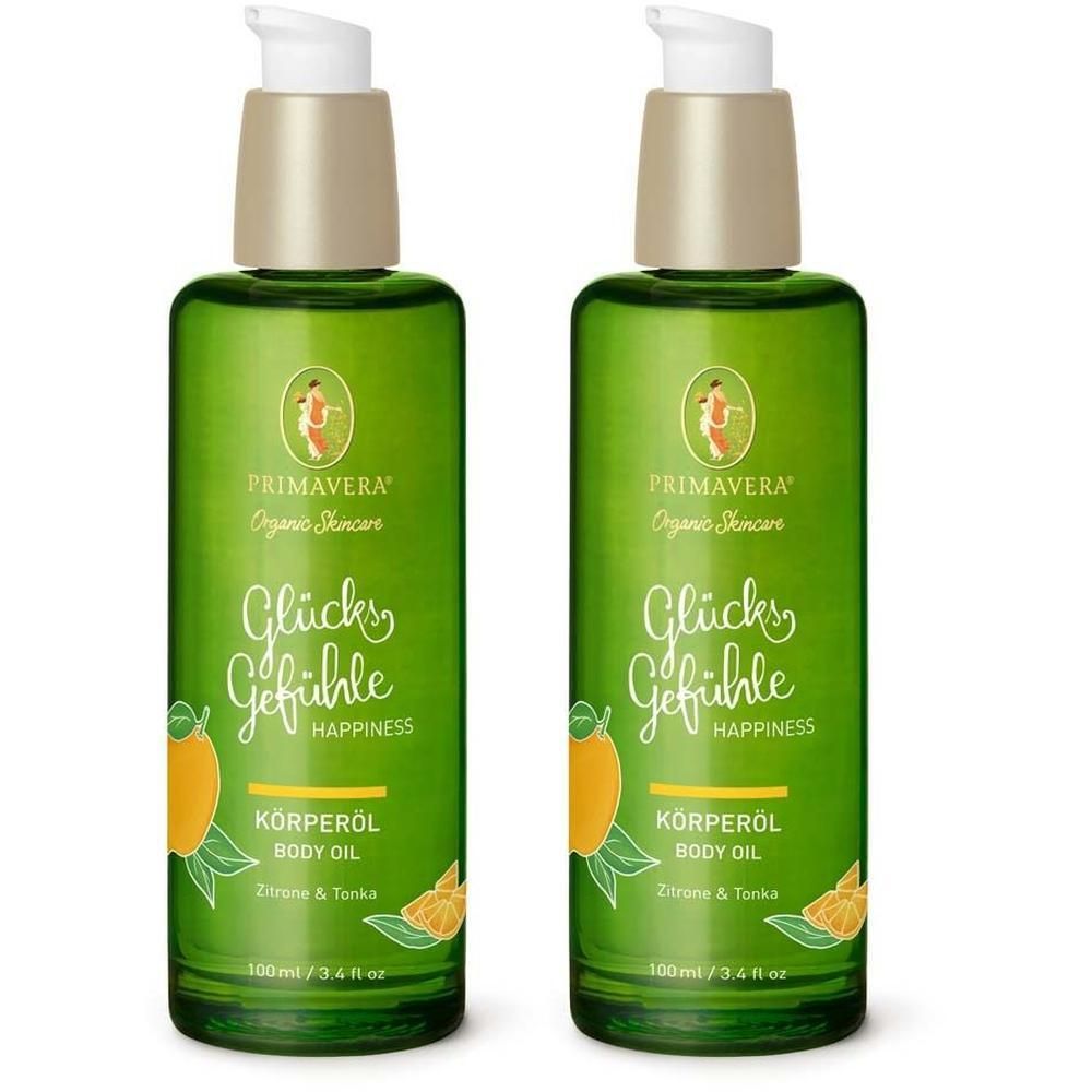 Glücksgefühle Körperöl 2x 2x100 ml Öl