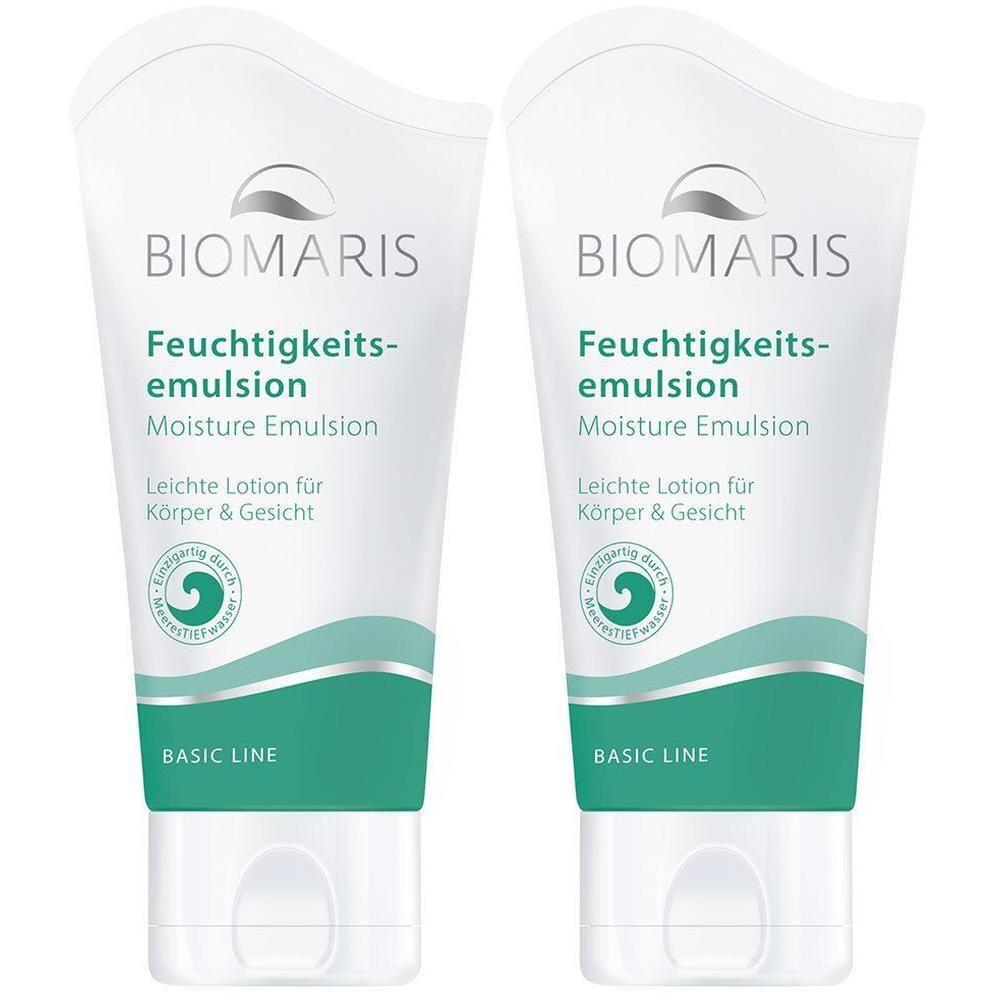 Biomaris Feuchtigkeitsemulsion pocket 2x 2x50 ml Emulsion