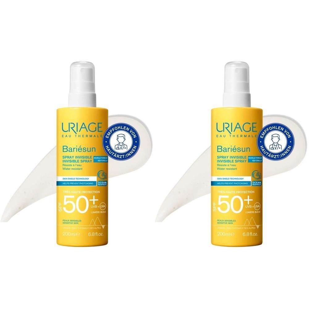 Uriage Bariesun Pump-Spray SPF 50+ 2x 2x200 ml Spray