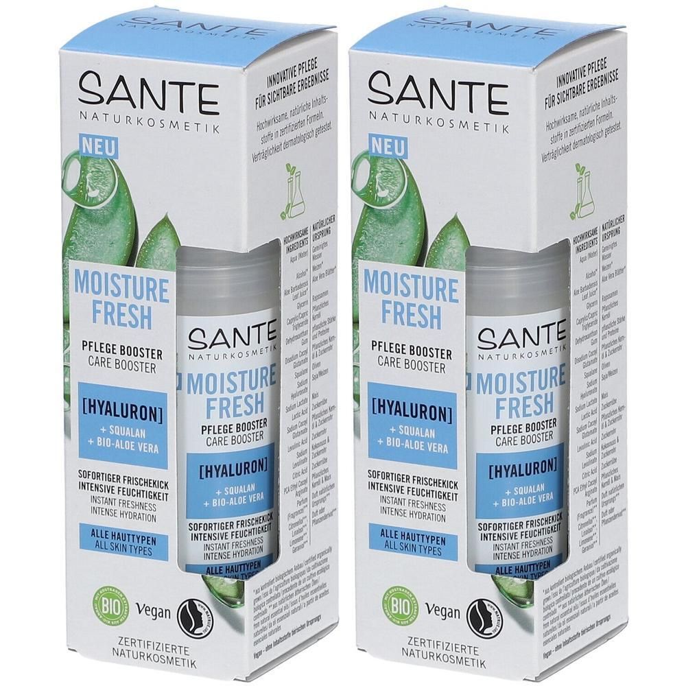 Moisture Fresh Pflege Booster Hyaluron Creme 2x 2x50 ml