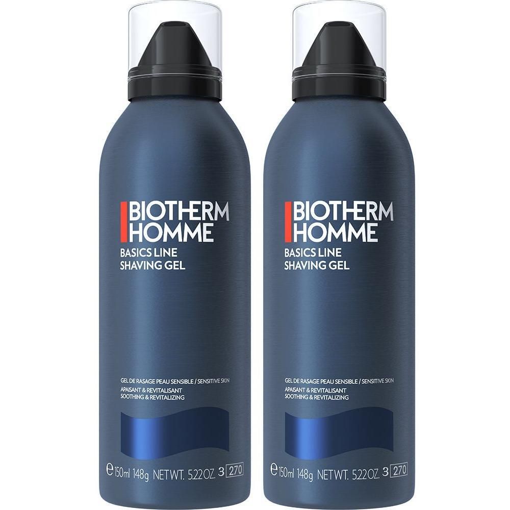 Biotherm Basics Line Rasiergel 2x 2x150 ml Gel