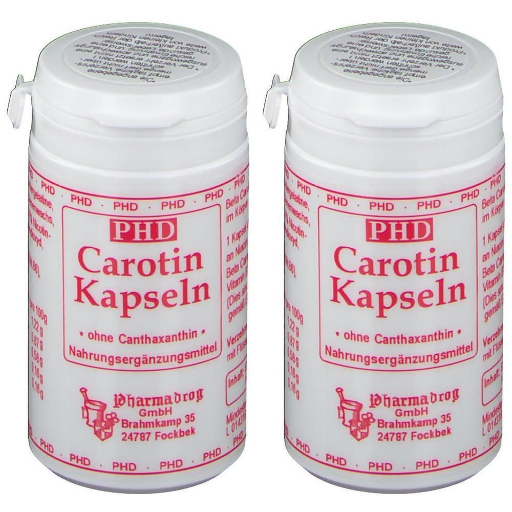Carotin Kapseln 2x 2x60 St