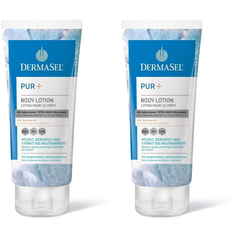 Dermasel Totes Meer Pur+ Bodylotion 2x 2x200 ml Lotion
