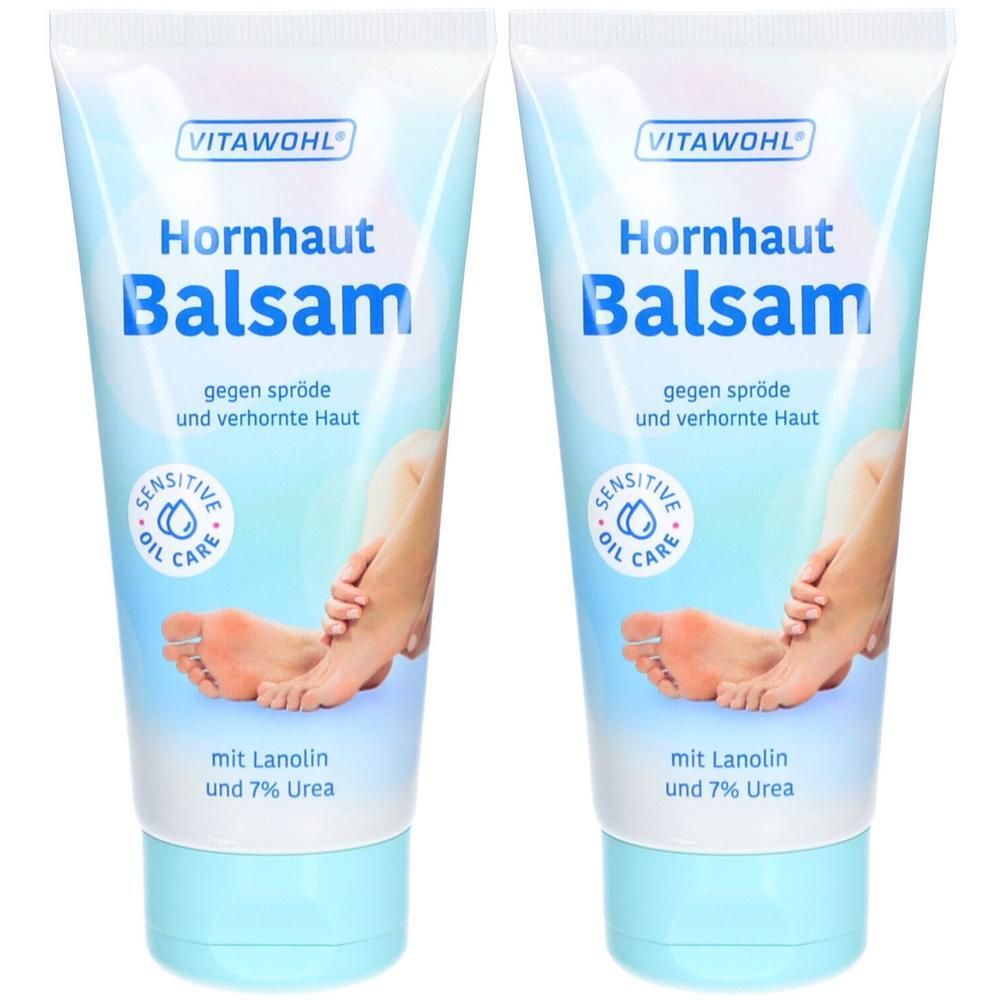 Hornhautbalsam Aktiv Vitawohl 2x 2x100 ml Balsam