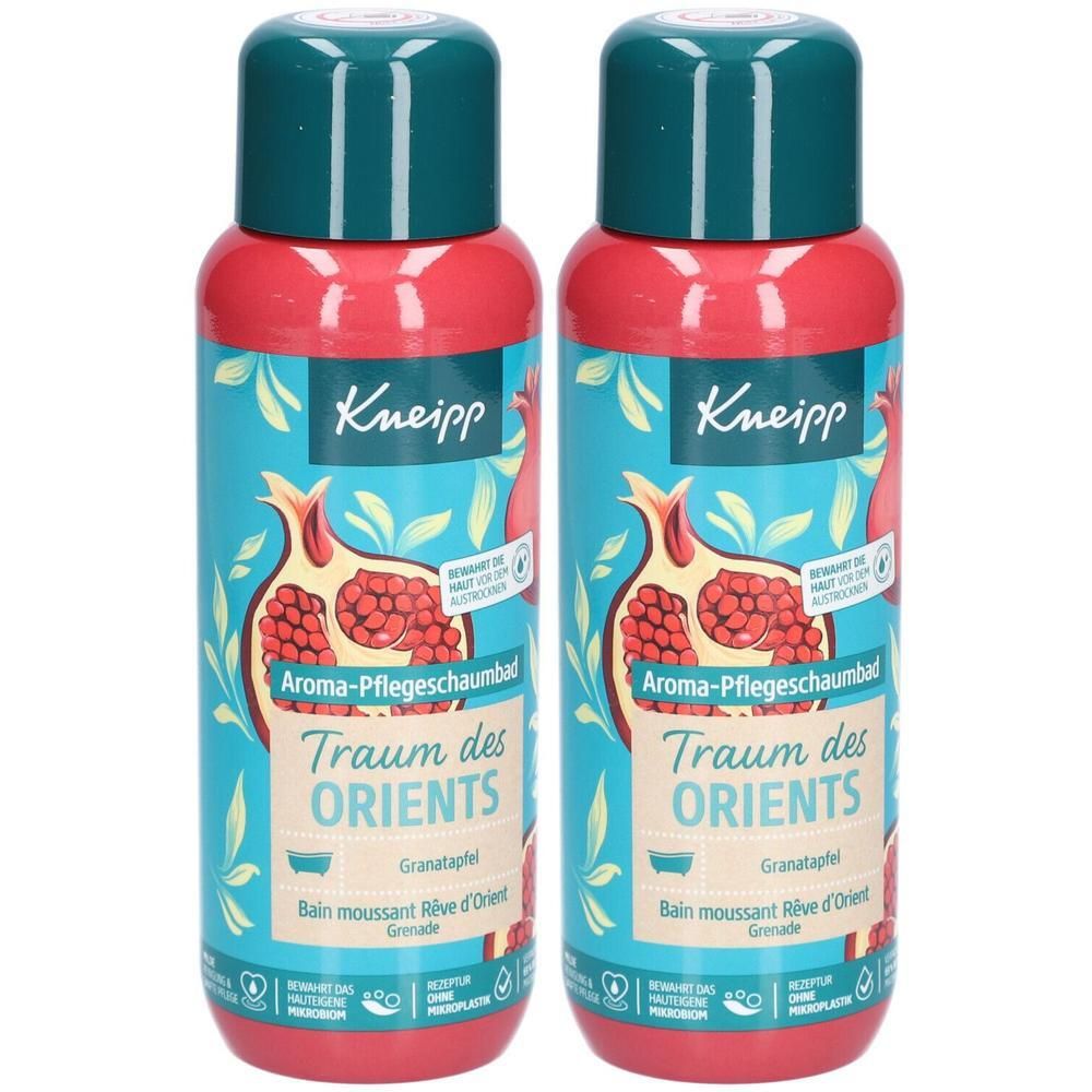 Kneipp Aroma-Pflegeschaumbad Traum des Orients 2x 2x400 ml Bad