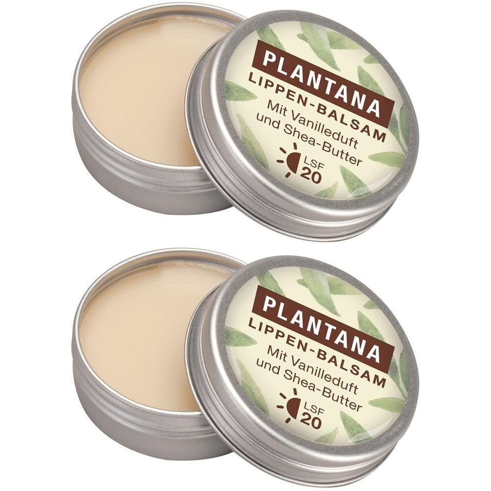 Plantana Lippen-Balsam 2x 2x5 g Balsam