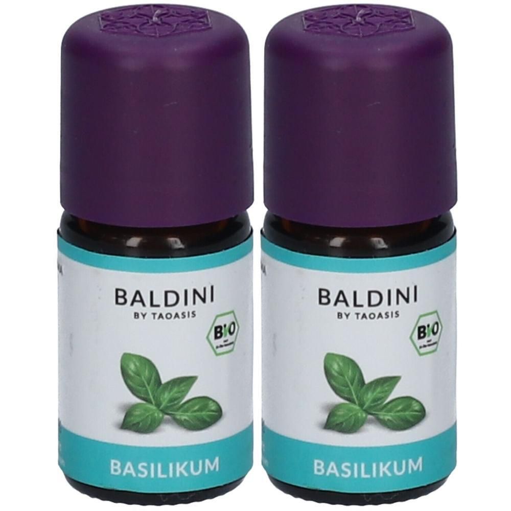 Baldini BioAroma Basilikum Bio/demeter Öl 2x 2x5 ml Ätherisches