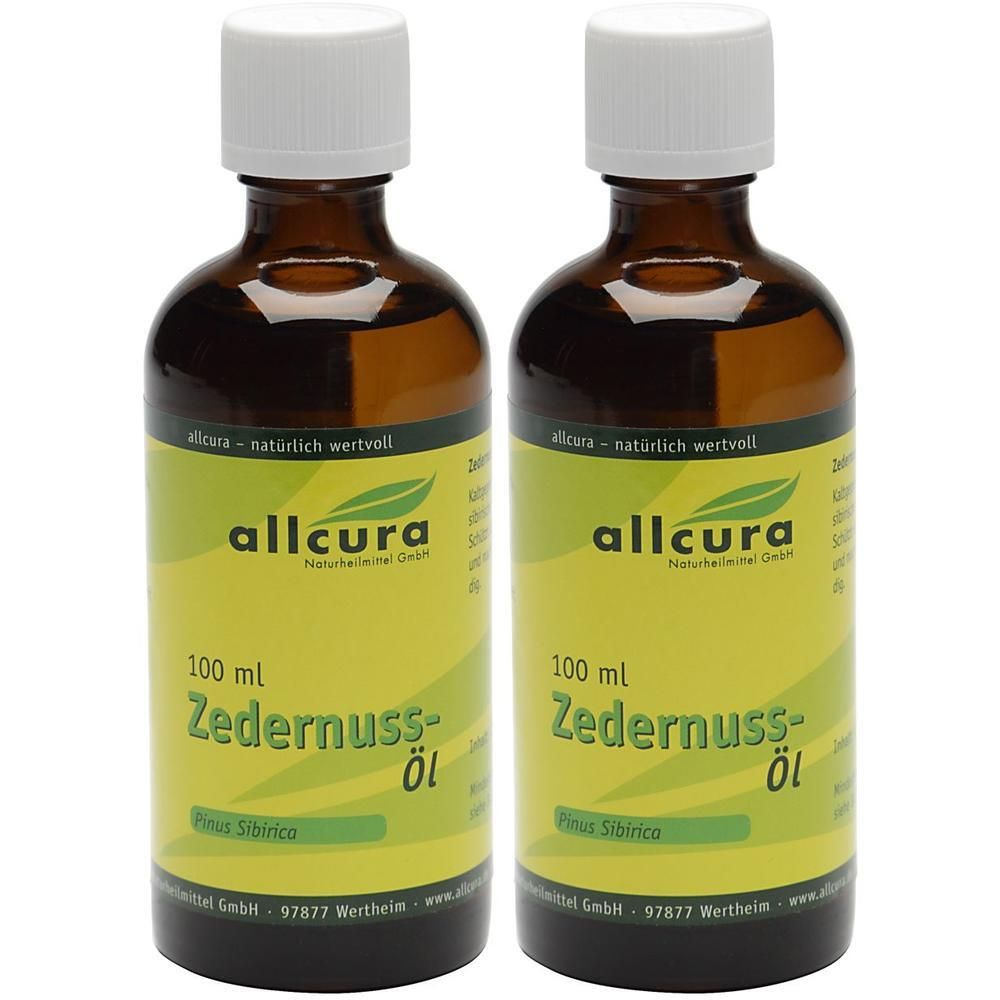 Zedernuss ÖL 2x 2x100 ml Öl