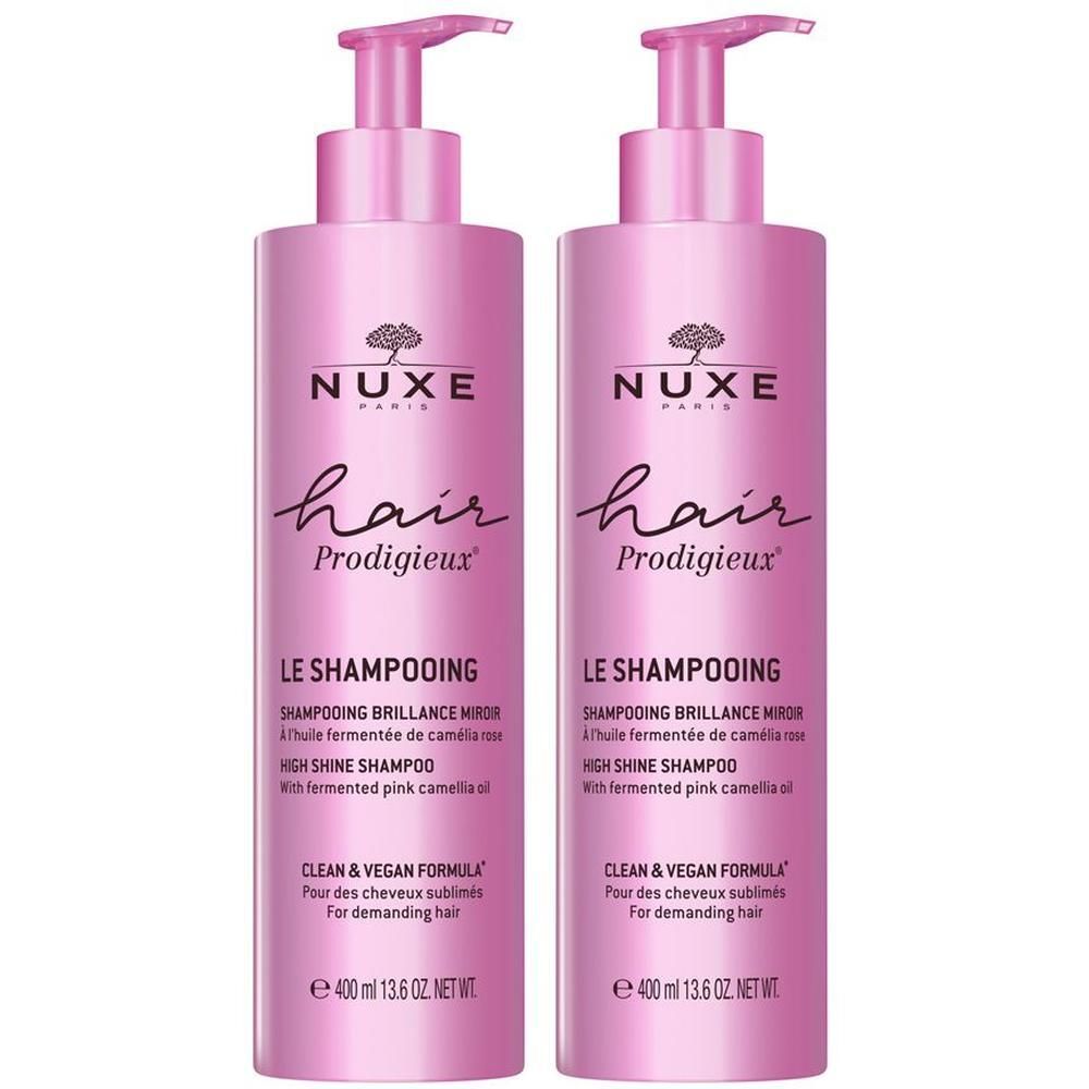 Nuxe Hair Prodigieux Glanz-Shampoo 2x 2x400 ml Duschgel