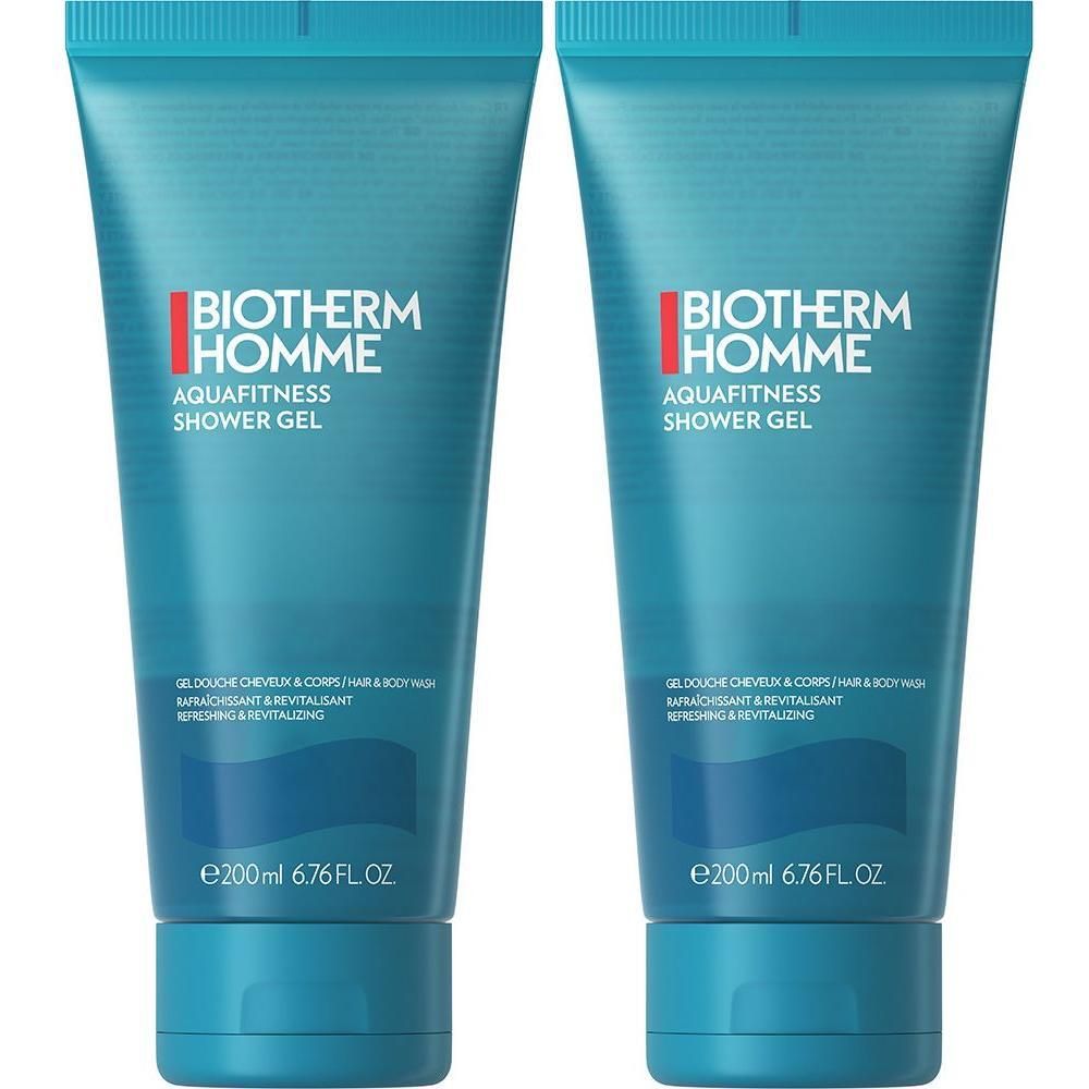 Biotherm Aquafitness Duschgel 2x 2x200 ml