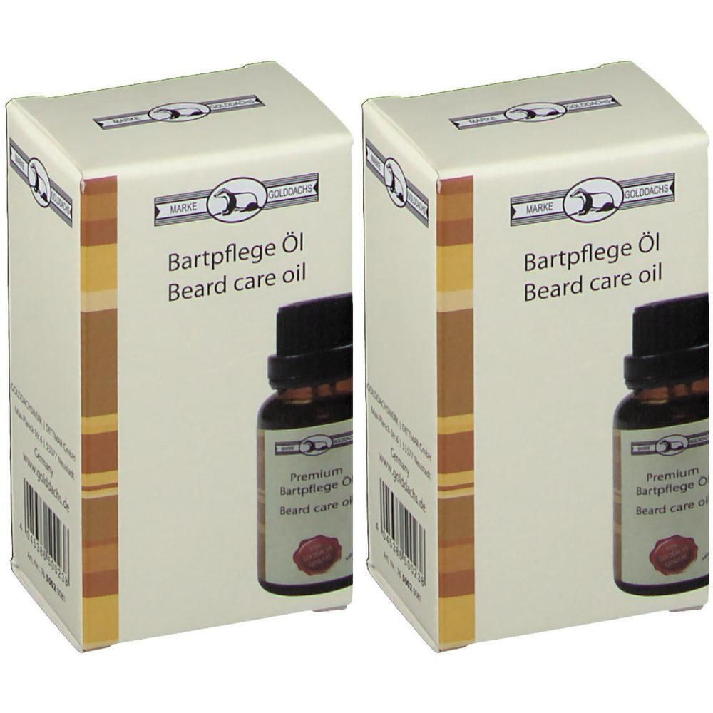 Bartöl Golddachs 2x 2x20 ml Öl