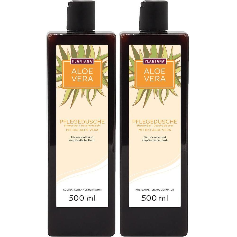 PLANTANA Aloe Vera Pflegedusche Bio-Aloe Vera 2x500 ml - Shop Apotheke