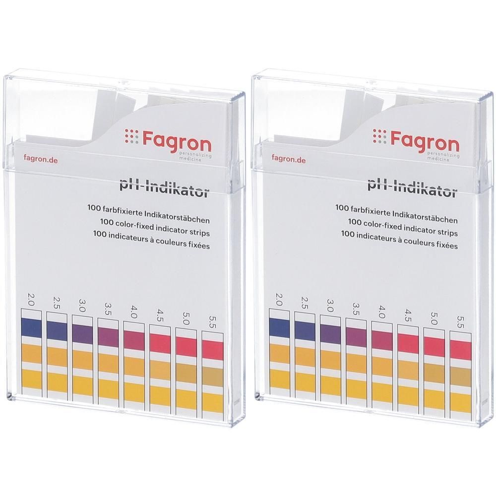 Ph-Indikator Teststreifen 2x 2x1x100 St
