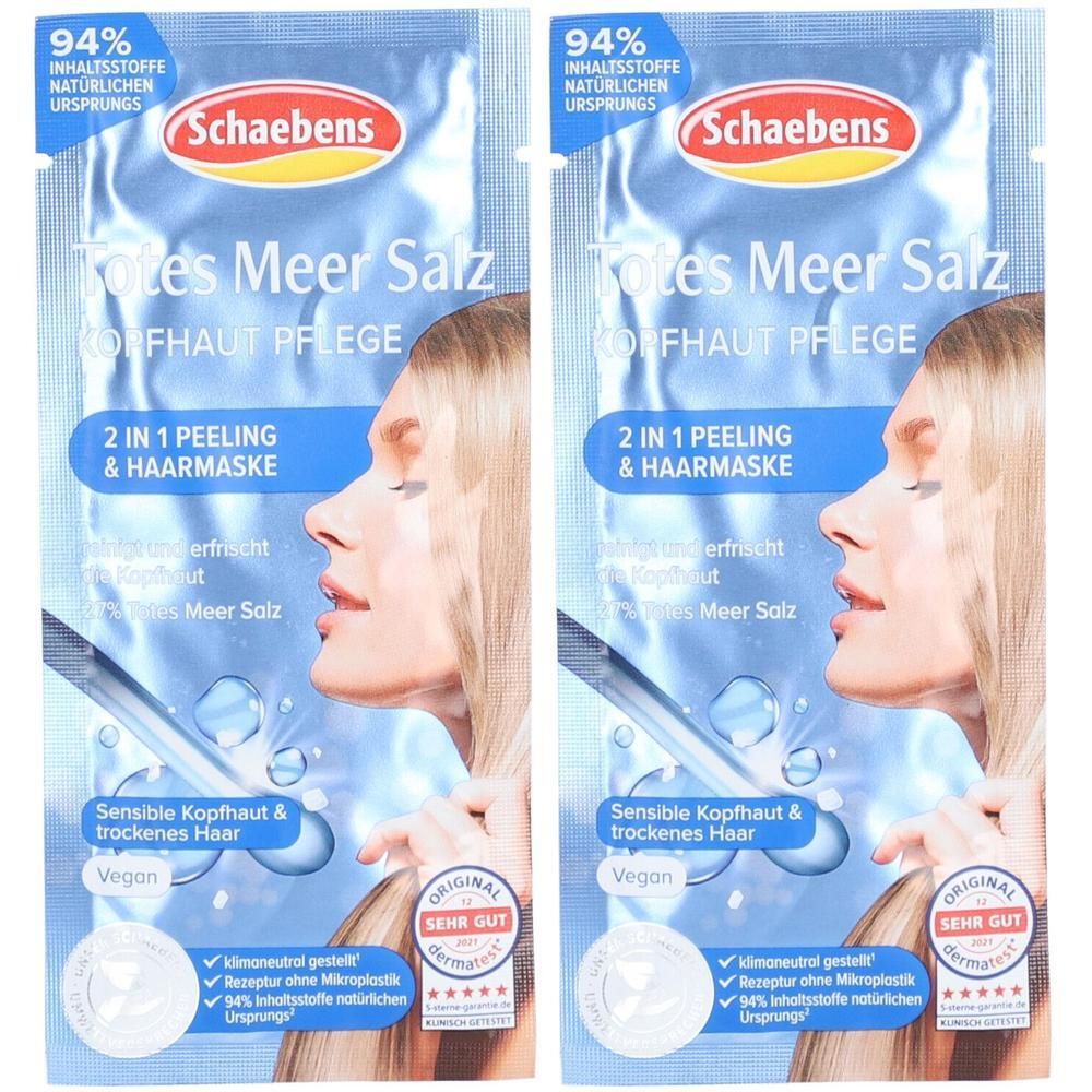 Schaebens Totes Meer Haarmaske 2x 2x1 St Haarspülung