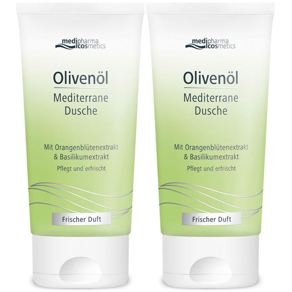 Olivenöl Mediterrane Dusche 2x 2x150 ml Duschgel