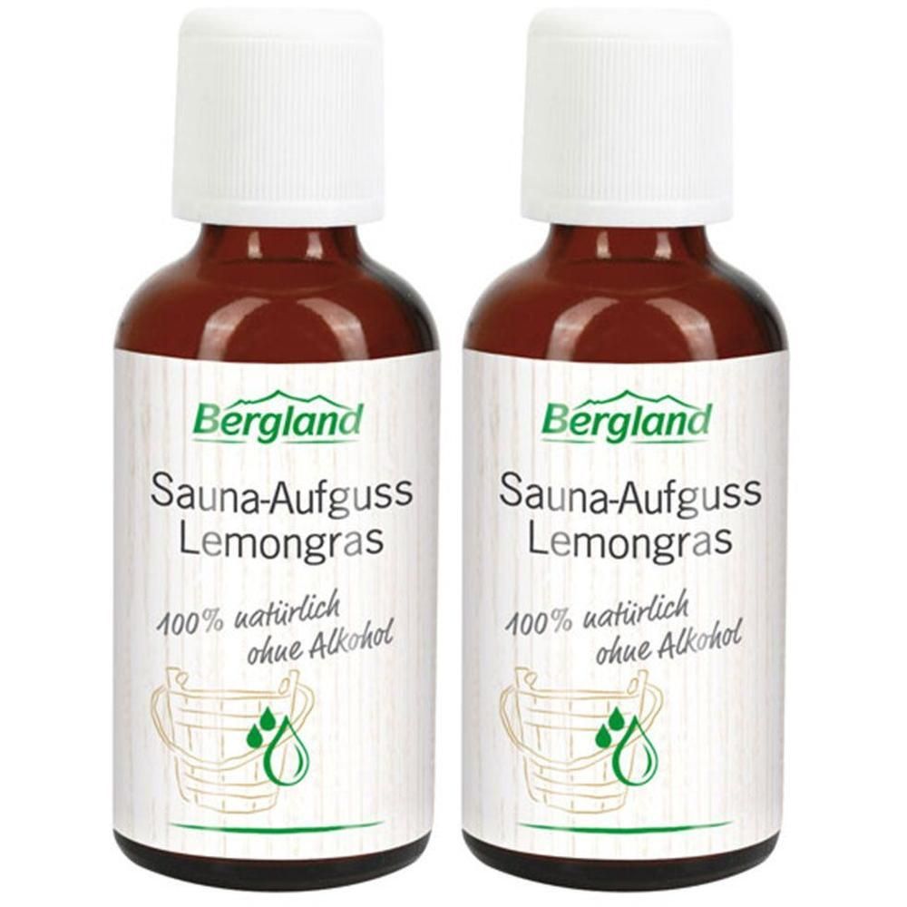Sauna Aufguss Konzentrat Lemongras 2x 2x50 ml