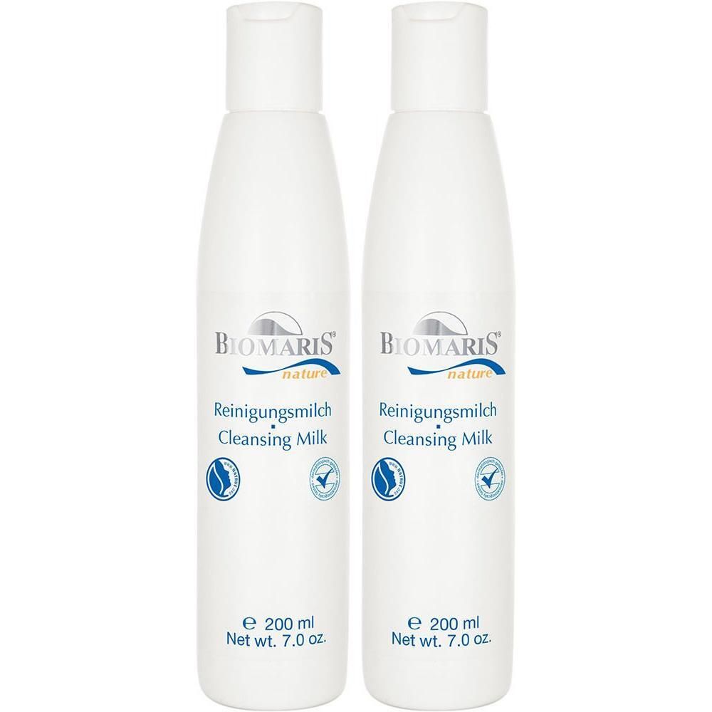 Biomaris Reinigungsmilch nature 2x 2x200 ml Milch