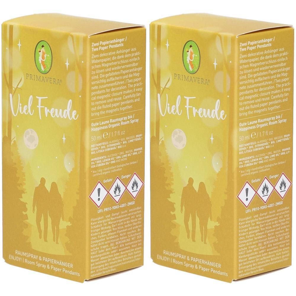 Geschenkset Viel Freude 2x 2x1 St Ätherisches Öl