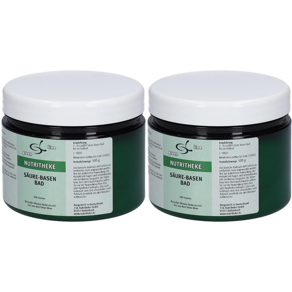 SÄURE-Basen Bad Pulver 2x 2x500 g