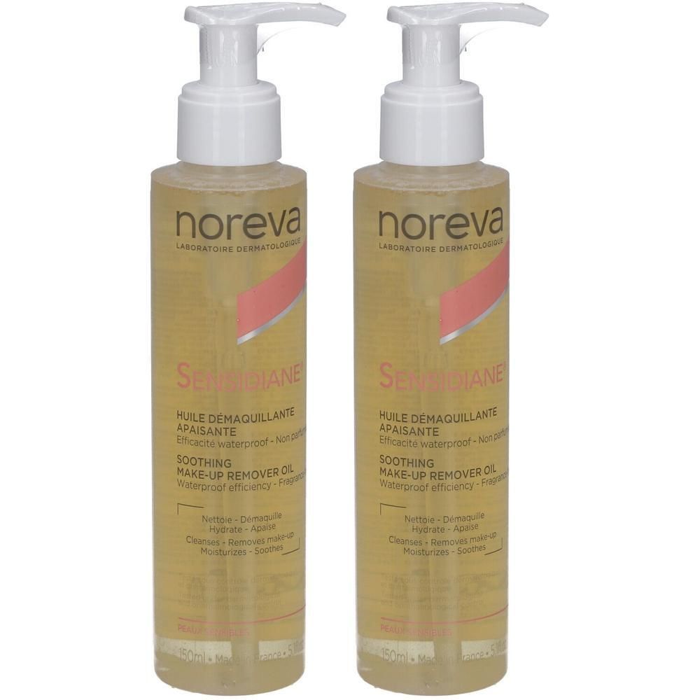 Noreva Sensidiane beruhigendes Reinigungsöl 2x 2x150 ml Öl