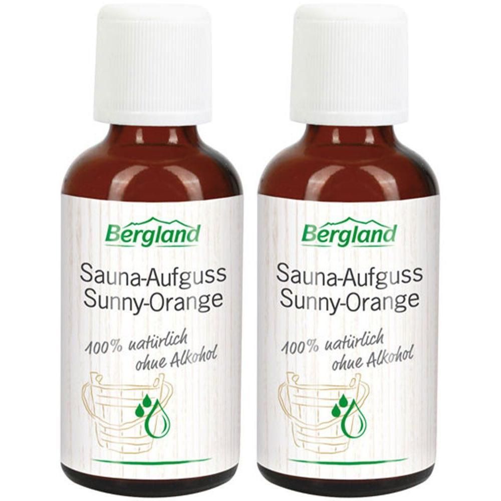 Sauna Aufguss Konzentrat sunny Orange 2x 2x50 ml