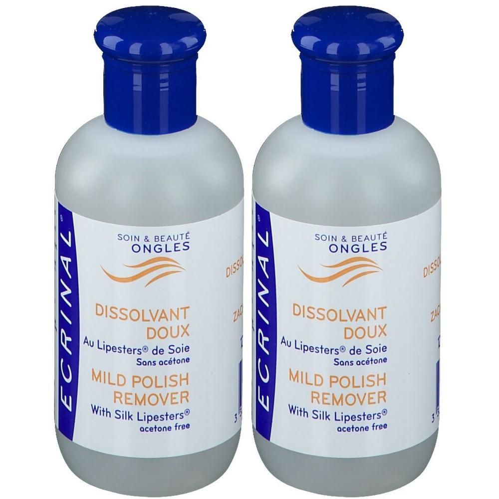 Ecrinal Nagellackentferner 2x 2x125 ml Körperpflege
