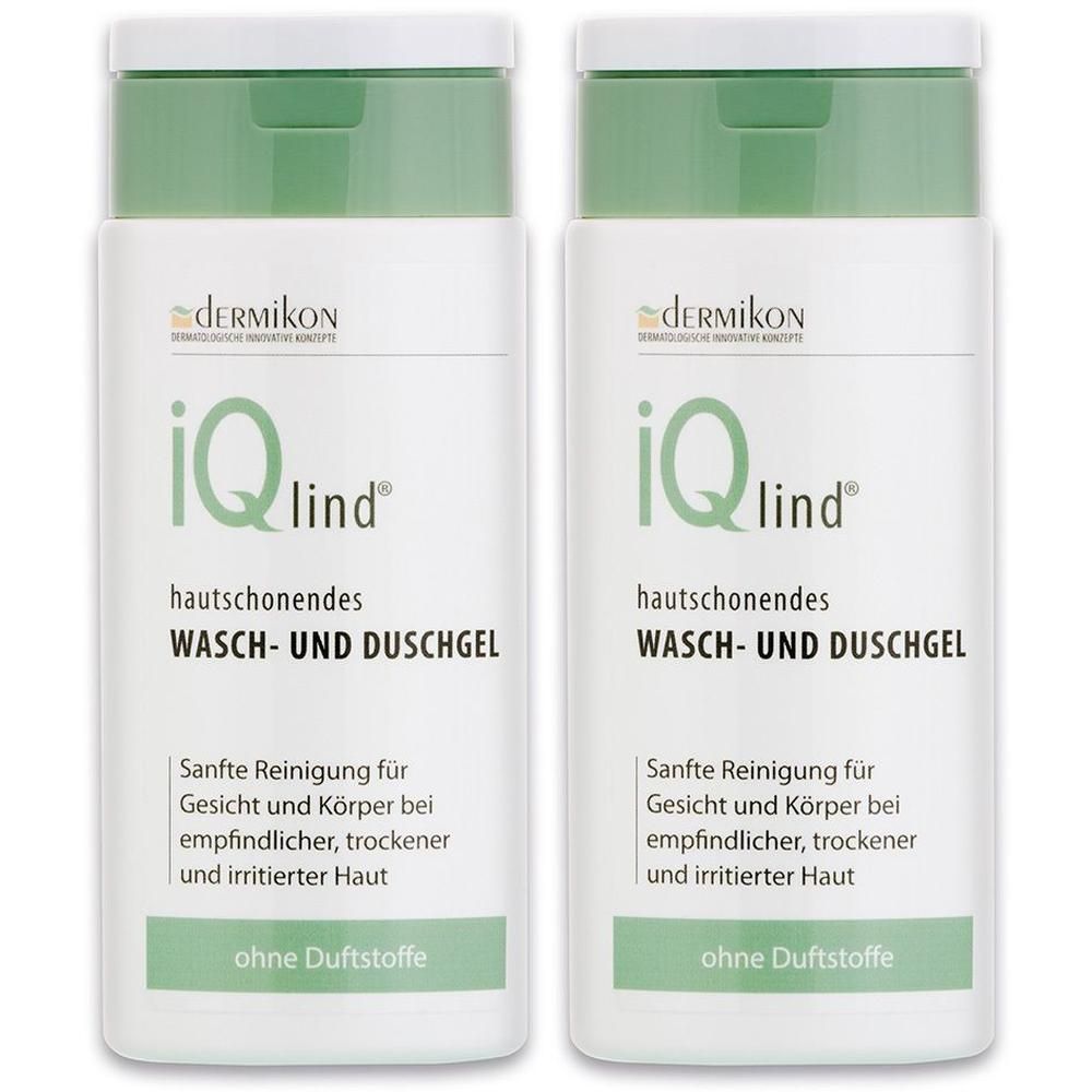 Iqlind Wasch- und Duschgel 2x 2x200 ml