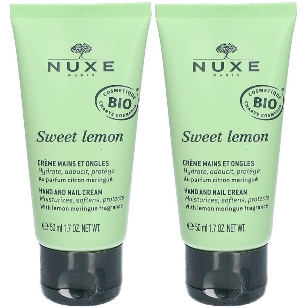 Nuxe Sweet Lemon Handcreme 2x 2x50 ml Creme