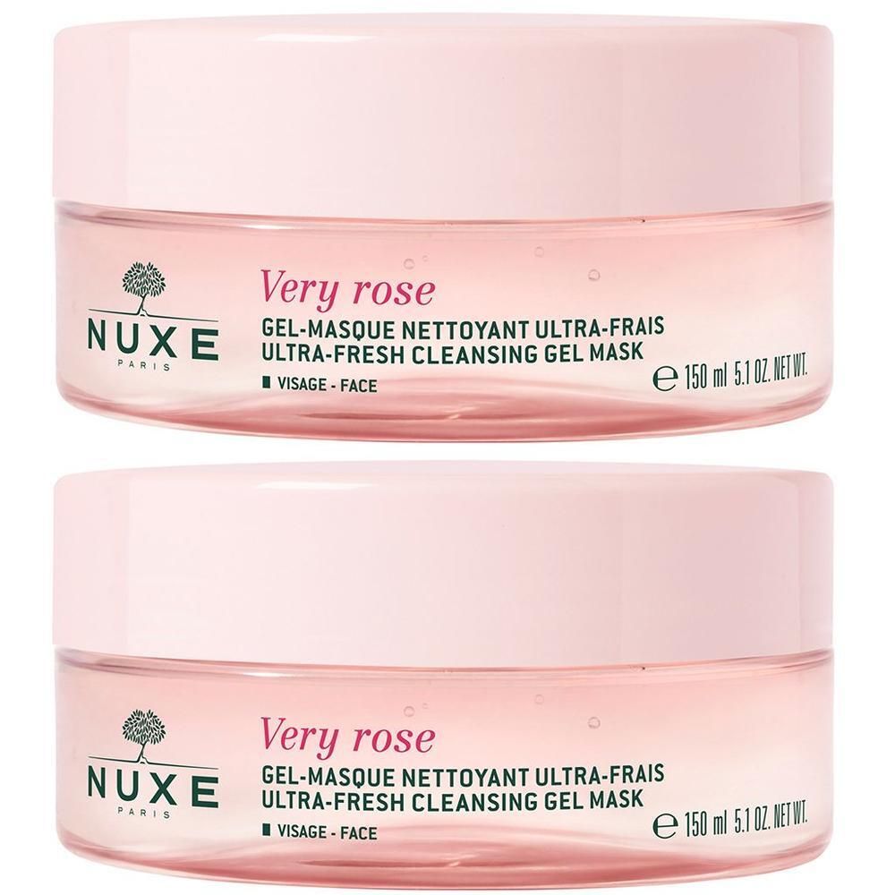 Nuxe Very Rose Gesichtsmaske 2x 2x150 ml