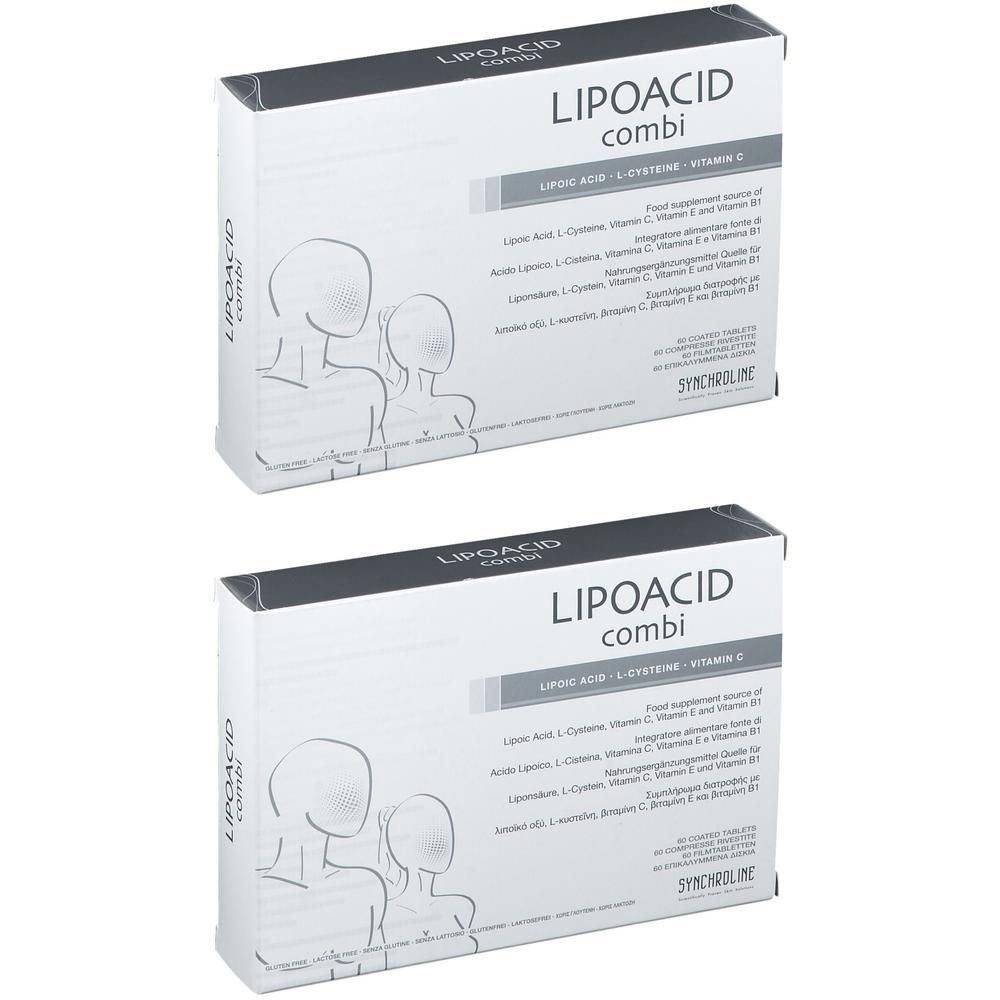 Synchroline Lipoacid combi Tabletten 2x 2x60 St