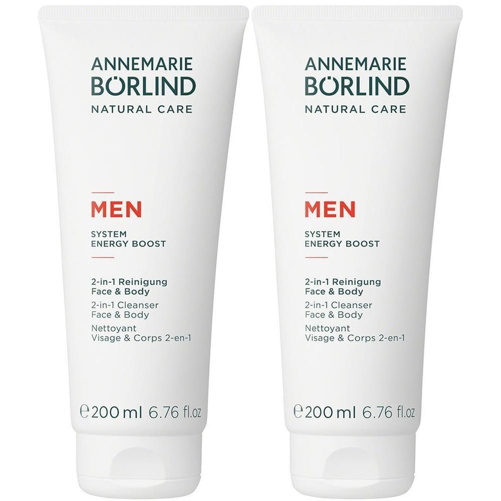 Börlind MEN 2in1 Reinigung Gel 2x 2x200 ml