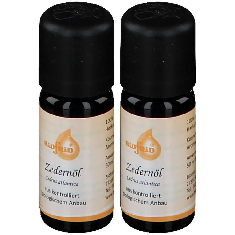 Zedernöl kbA 2x 2x10 ml Ätherisches Öl