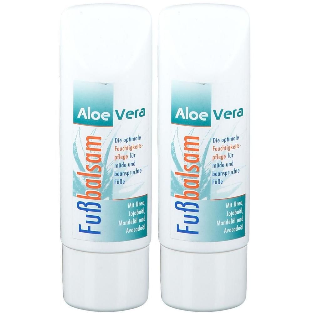 Aloe Vera Fussbalsam 2x 2x100 ml Creme