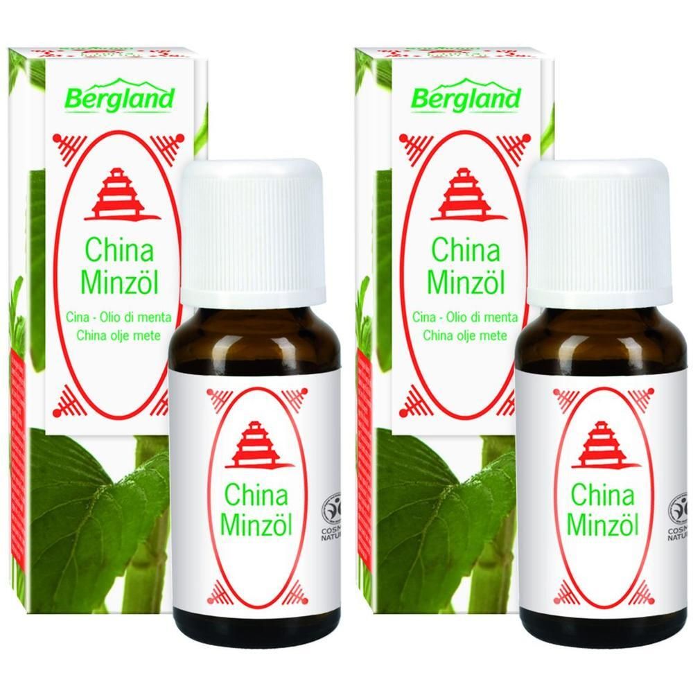 China Minzöl 2x 2x20 ml Flaschen