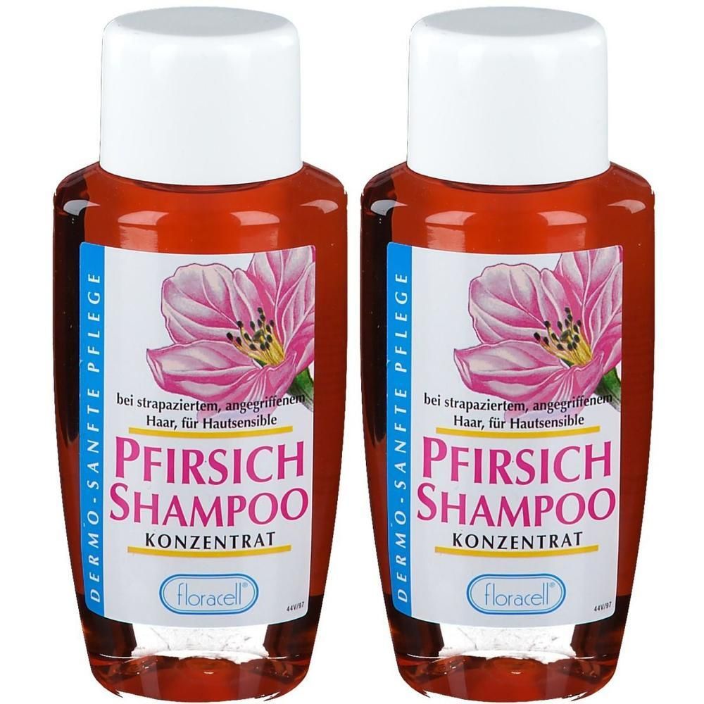 Pfirsich Shampoo floracell 2x 2x200 ml