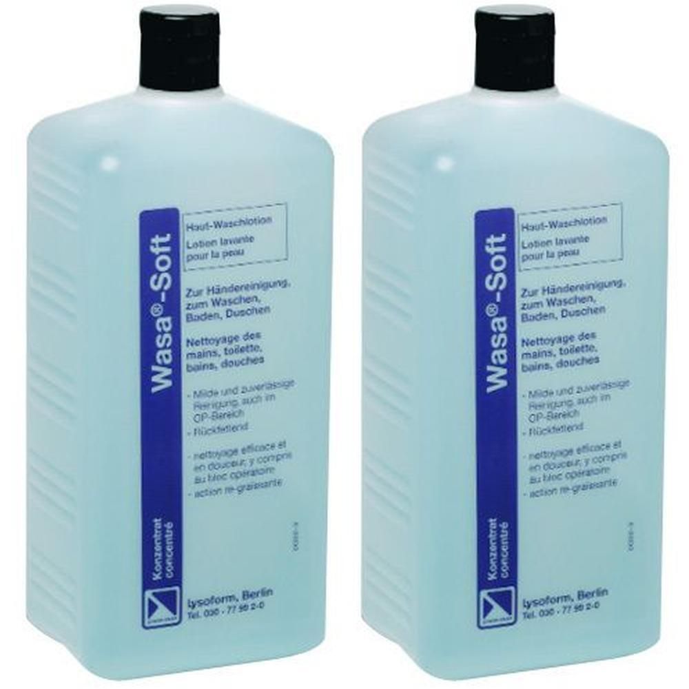 Wasa soft Waschlotion 2x 2x500 ml Lotion