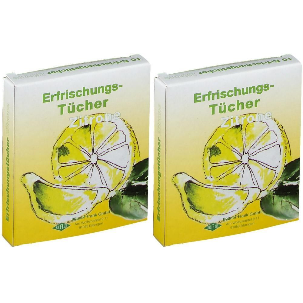Erfrischungstuch Citro 2x 2x10 St Tücher