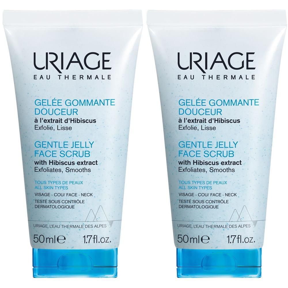 Uriage sanftes Peeling-Gel 2x 2x50 ml Gel