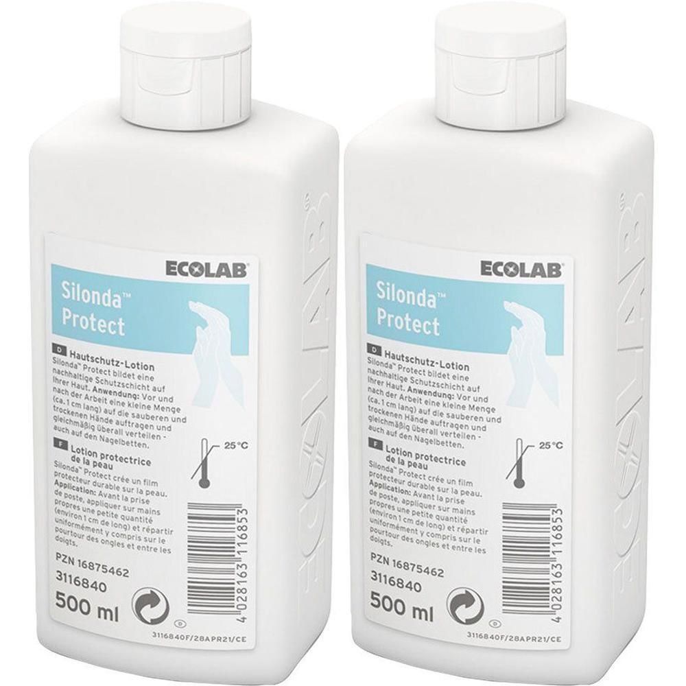 Silonda Protect Hautschutzlotion 2x 2x500 ml Lotion