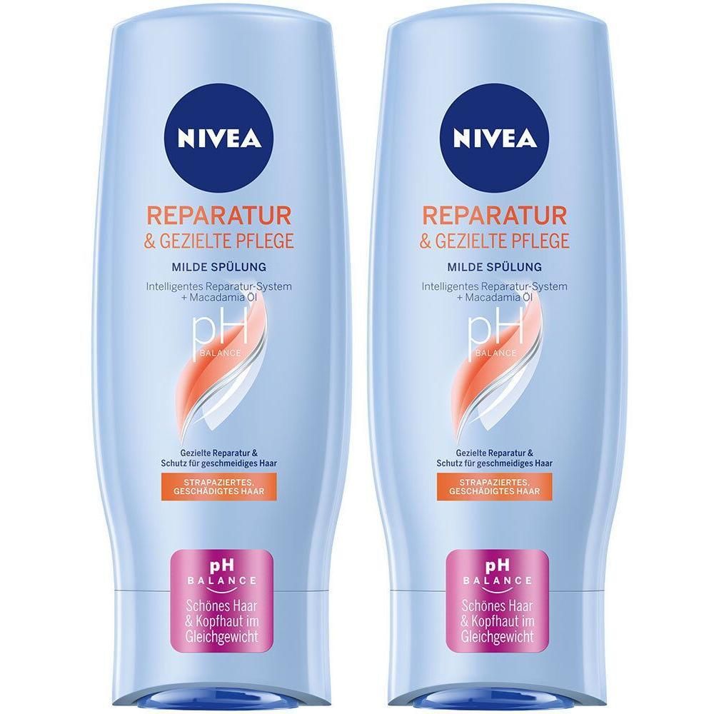 Nivea Spülung Reparatur 2x 2x200 ml Haarspülung