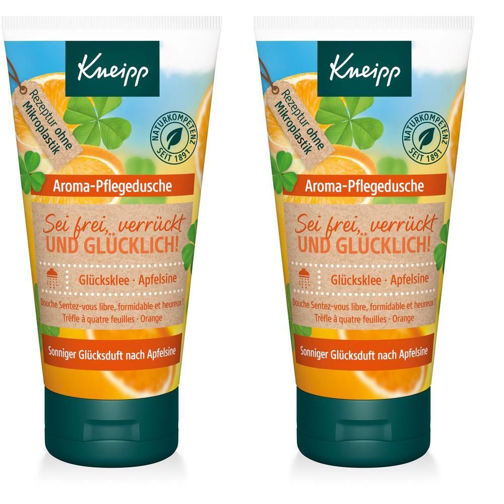 Kneipp Aroma-Pflegedu.Sei frei verrückt u.GLÜCKL. 2x 2x50 ml Duschgel