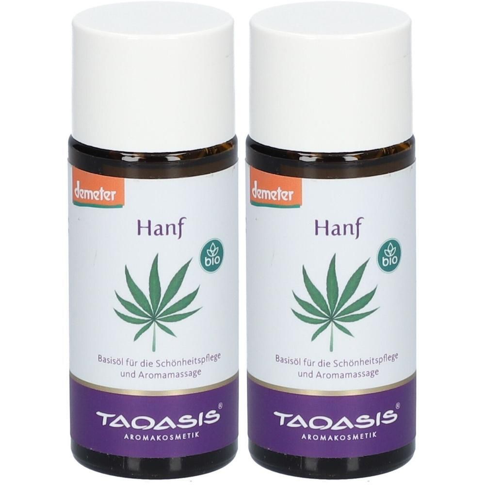 Hanf Basisöl demeter Taoasis 2x 2x50 ml Öl