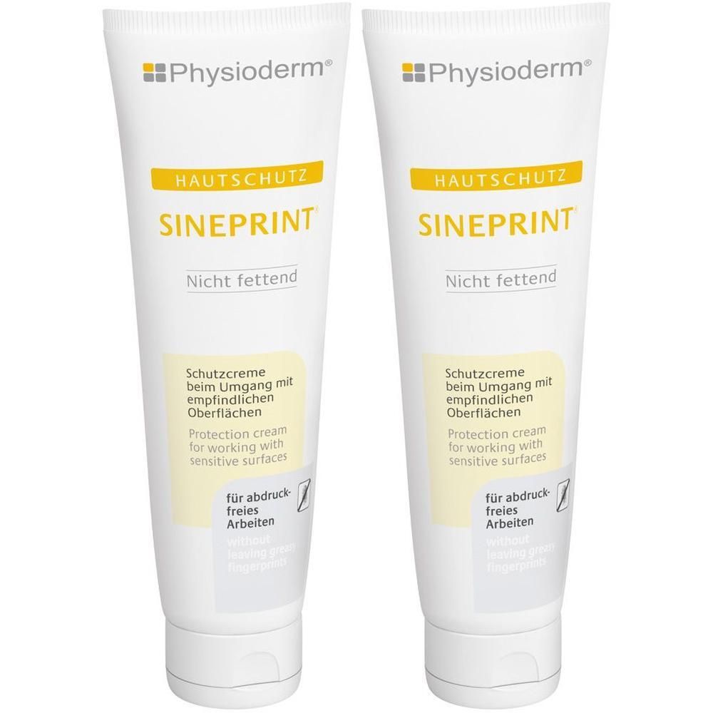 Sineprint Hautschutzcreme 2x 2x100 ml Creme