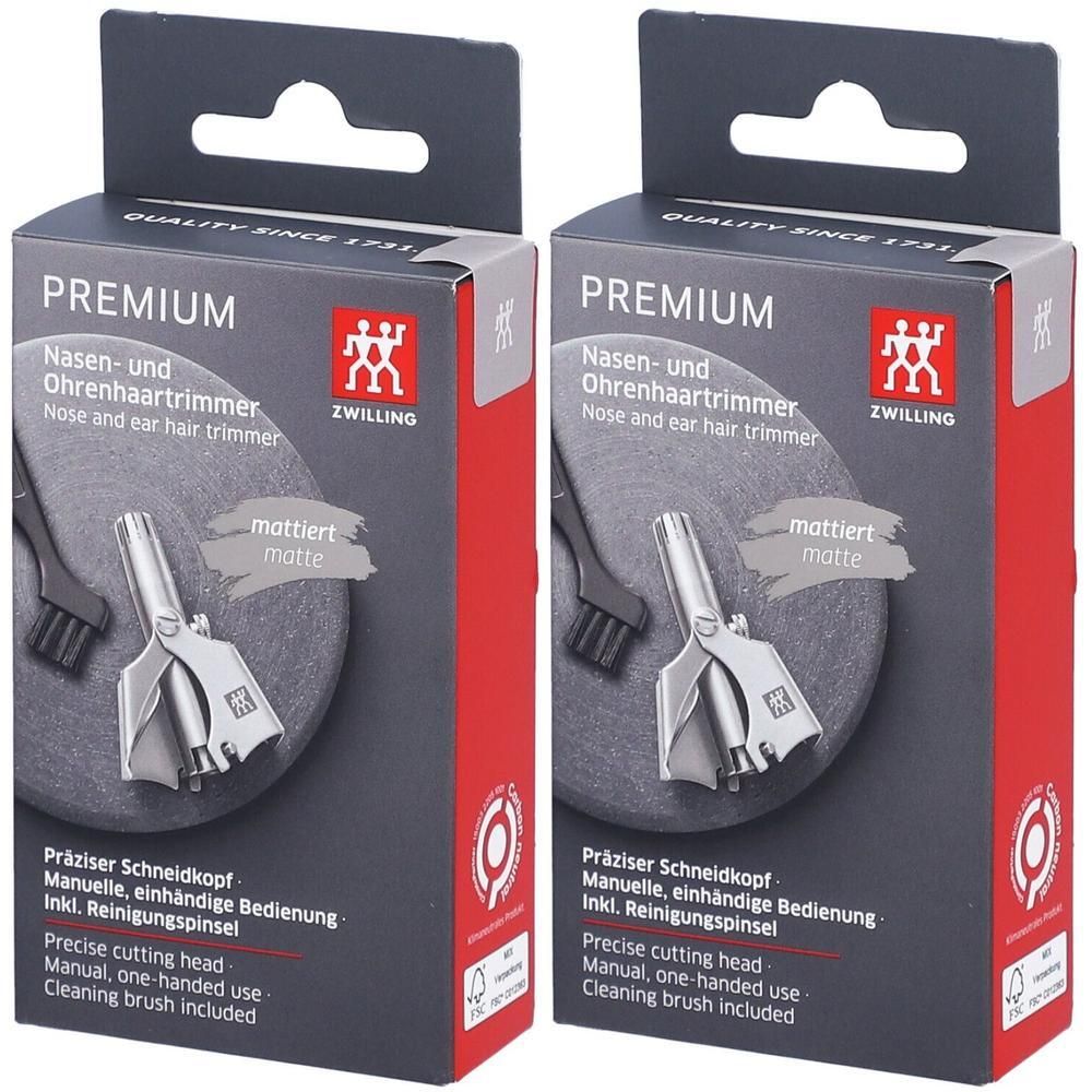 Zwilling Premium Nasen- und Ohrenhaartrimmer 2x 2x1 St