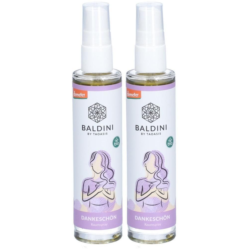 Baldini Dankeschön demeter Raumspray 2x 2x50 ml Spray