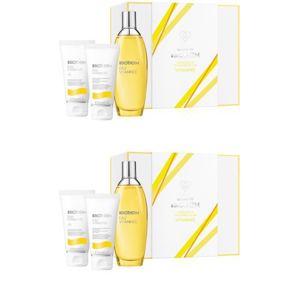 Biotherm Eau Vitaminee Geschenkset 2x 2x1 St Kombipackung
