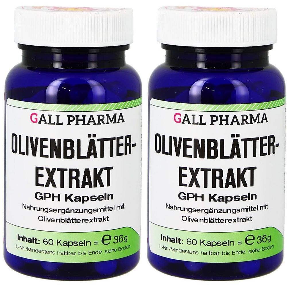 Olivenblätter Extrakt GPH Kapseln 2x 2x60 St