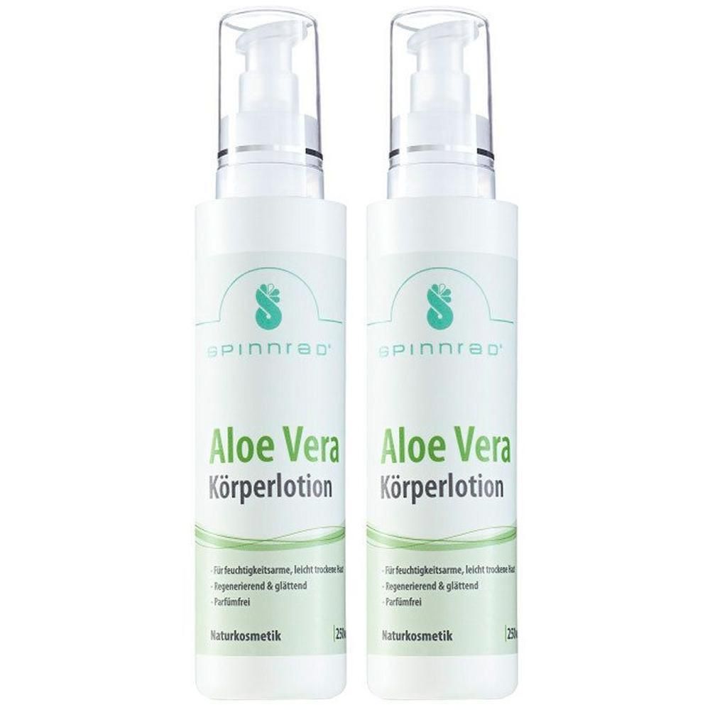 Aloe Vera Körperlotion 2x 2x250 ml Lotion