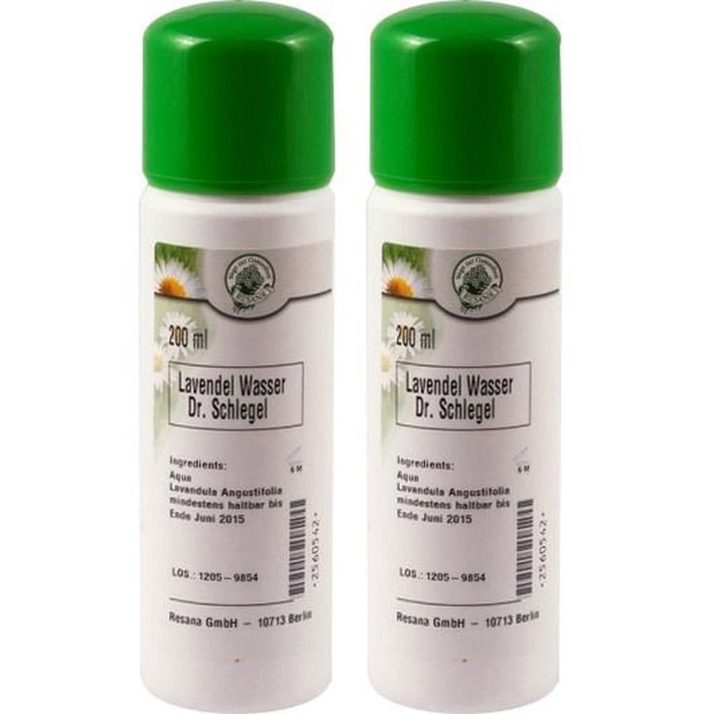 Lavendelwasser Dr.Schlegel 2x 2x200 ml Liquidum